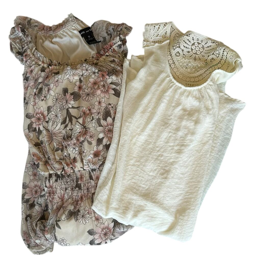 Womens Dress Bundle Size 10 Hippie Bohemian Summer Beach Travel Modest Floral